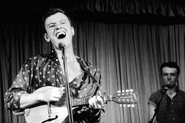 Max McElligott, Lead Vocals for Wolf Gang, performs at the Crescent Ballroom on Saturday Sept. 27. Wolf Gang closed out the night as the last band, following Secret Someones and Sir Sly. (Photo by Sawyer Hardebeck)