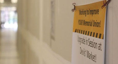 SERWAA ADU-TUTU | THE STATE PRESSUNDER CONSTRUCTION: The MU is currently under construction, adding new stores and remodeling old ones. The project in set to be finished in August.