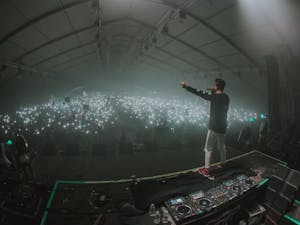 PAZ onstage at Decadence
