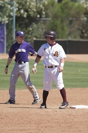 Senior Kole Calhoun has improved his discipline at the plate season, leading to a team-high 62 walks this season.