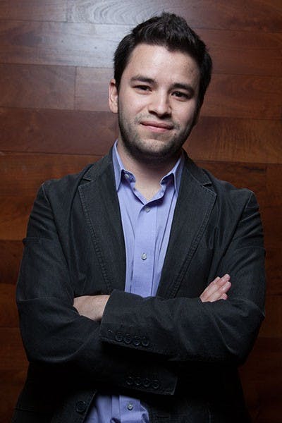 USG Senator Jordan Hibbs spoke out at a meeting on Feb. 18. The meeting largely focused on a handful of clubs who were denied a budget for the upcoming year.

MARIO MENDEZ | THE STATE PRESS
