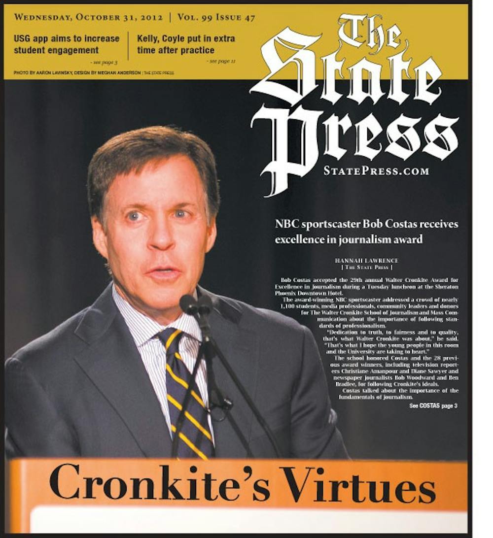 Today's Front Page - The Arizona State Press