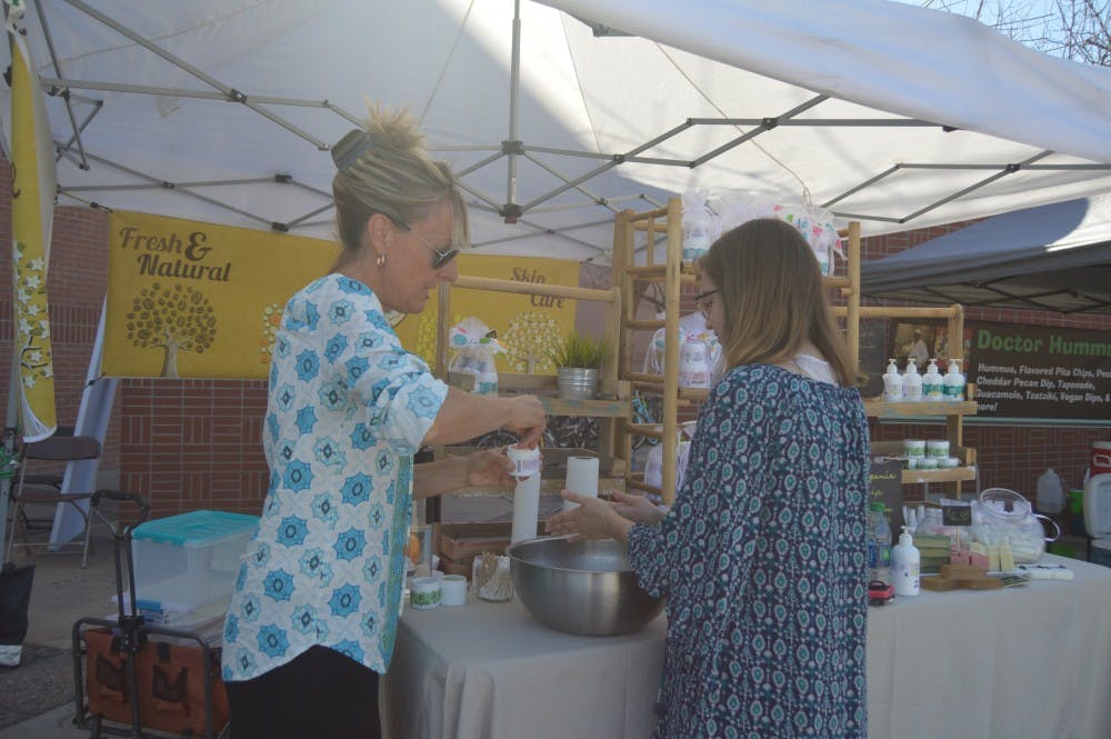 Fresh and local farmers market. 