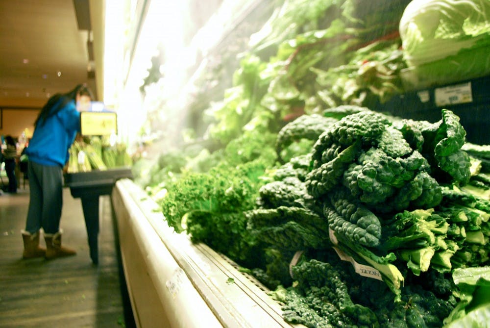 Kale pictured at the Safeway on Rural Road and Broadway Road on Saturday, Jan. 9, 2016. 