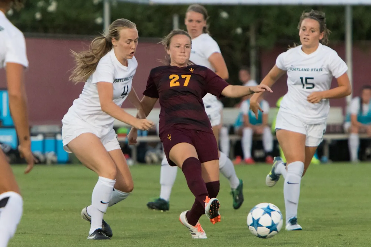 ASU Vs Portland St. Moon