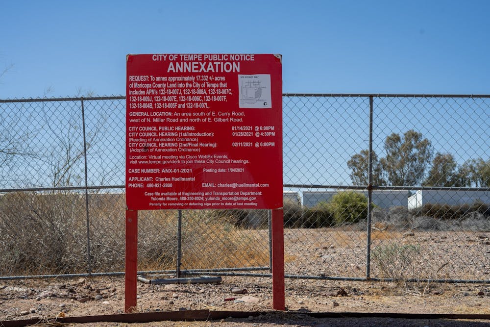 Tempe annexes land for the first time considering the fact that 2006