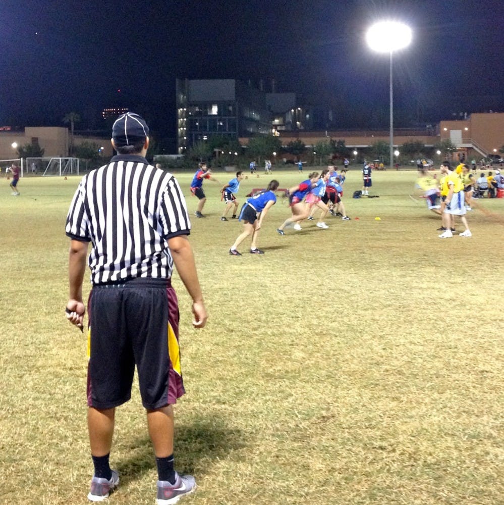 George How looks on, ready to make a call. Photo by Evan Triantafilidis.