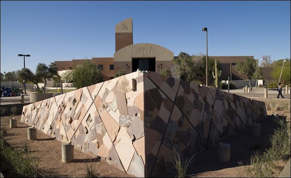 The Tempe Public Library as seen in 2009. (Erik Hilburn/The State Press)