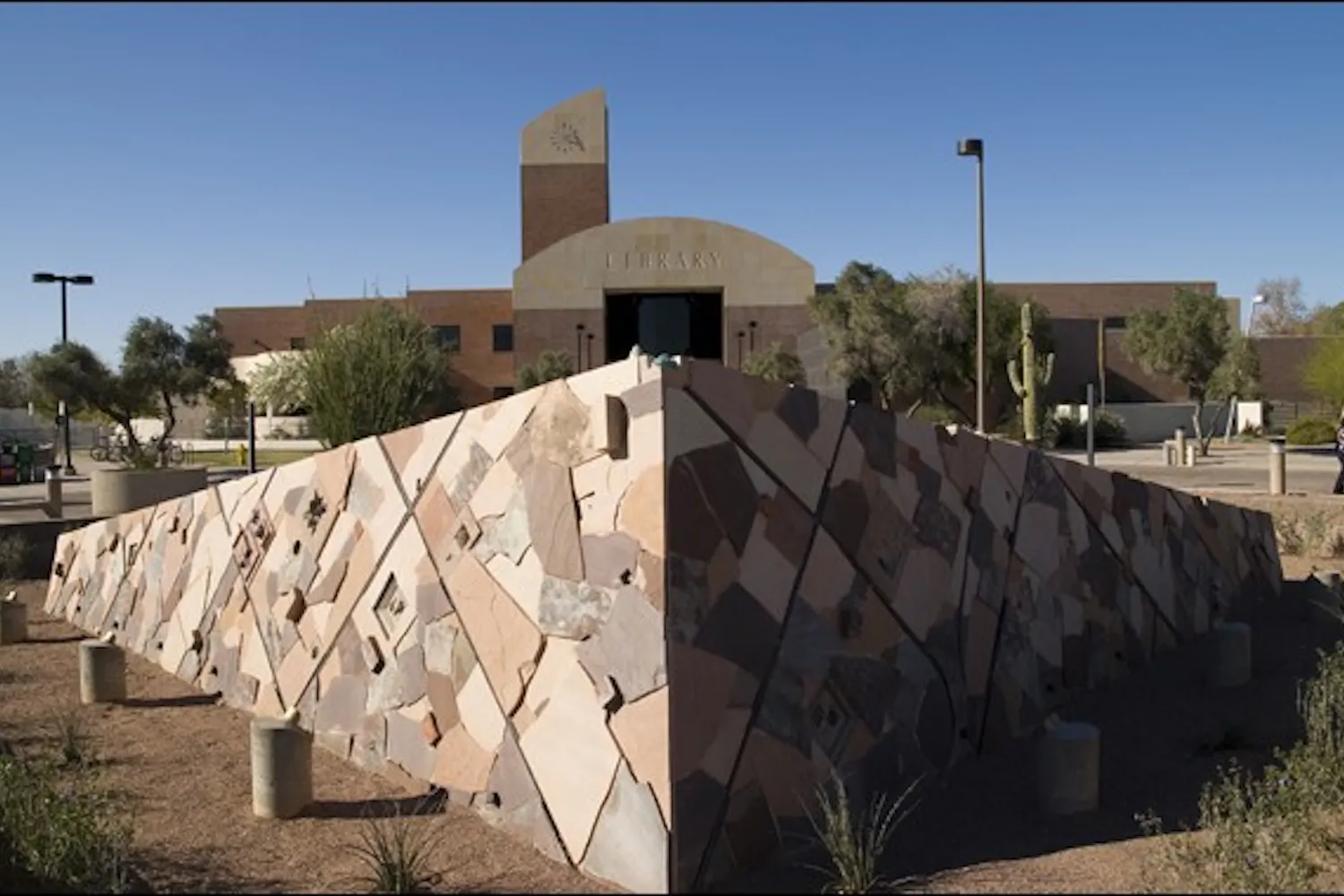 The Tempe Public Library as seen in 2009. (Erik Hilburn/The State Press)