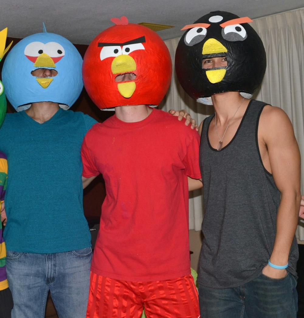 Angry birds were a hit at the party. Photo by Faith Breisblatt. 