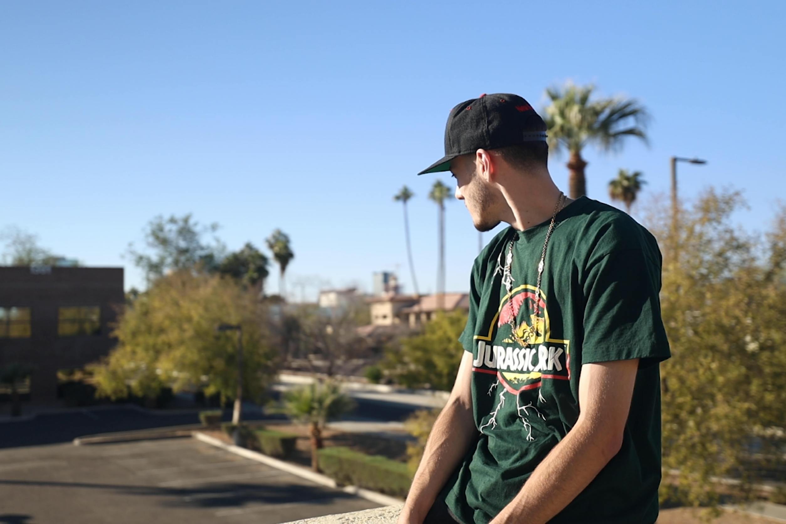 Robert Swoboda plans for his vintage pop up shop at the Dojo Creative Studio on November 15, 2020