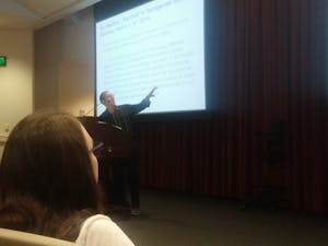 University of Southern California professor&nbsp;Jack Halberstam spoke to&nbsp;ASU students about gender variance during&nbsp;the&nbsp;""Trans*: A Quick and Quirky History of Gender Variance" talk on Thursday,&nbsp;March 30, 2017.