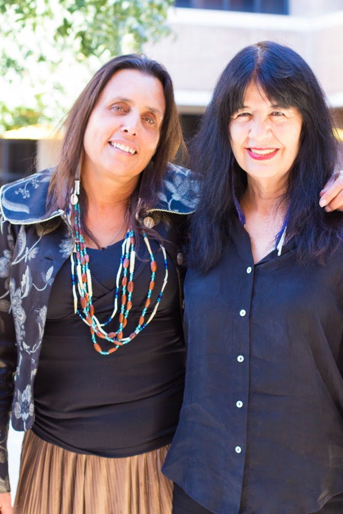 Joy Harjo and Winona LaDuke at ASU West campus