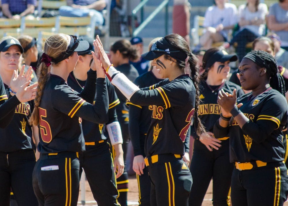 No. 13 ASU softball makes a statement with series win over No. 1