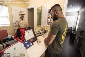 #205. Andrew Lopez, United States Marine Corps.