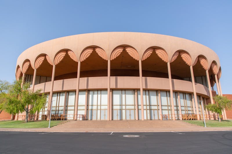 ASU Gammage, in Tempe, Arizona, is pictured on Thursday, Sept. 17, 2020. Gammage has been closed since the COVID-19 pandemic shifted ASU to remote instruction in March.