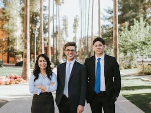 Chloé López&nbsp;(Vice President of Policy candidate), Kanin Pruter (President candidate) and Eryck Garcia (Vice President of Services candidate) make up the Pruter ticket.&nbsp;
