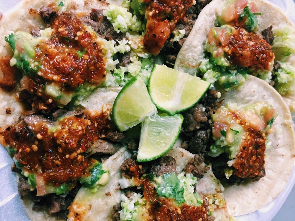 Tacos from Los Yaquis