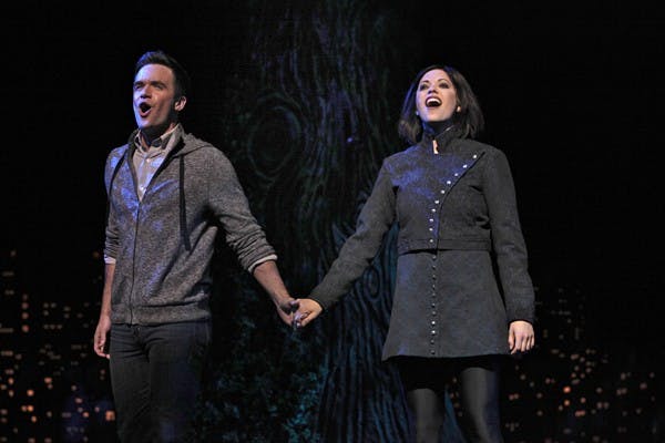 Cortney Wolfson (right) stars as Wednesday Addams in "The Addams Family" that will be playing at ASU Gammage Dec. 11-16. (Photo courtesy of Jeremy Daniel)