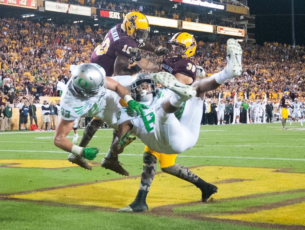 Football Oregon touchdown Q4