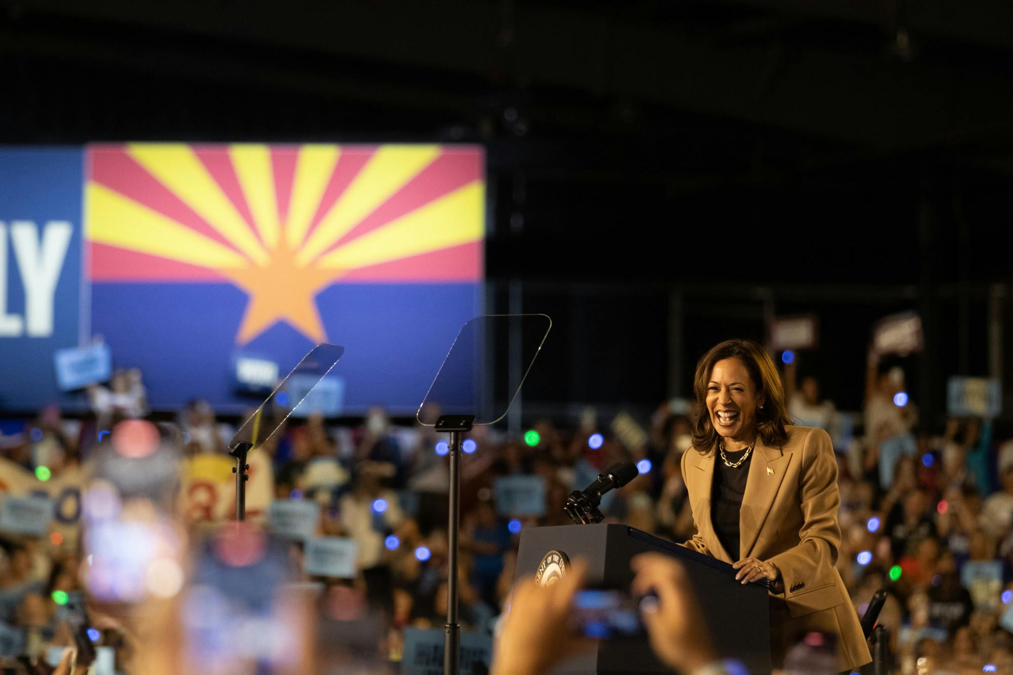 Gallery: Vice President Kamala Harris campaigns in Chandler