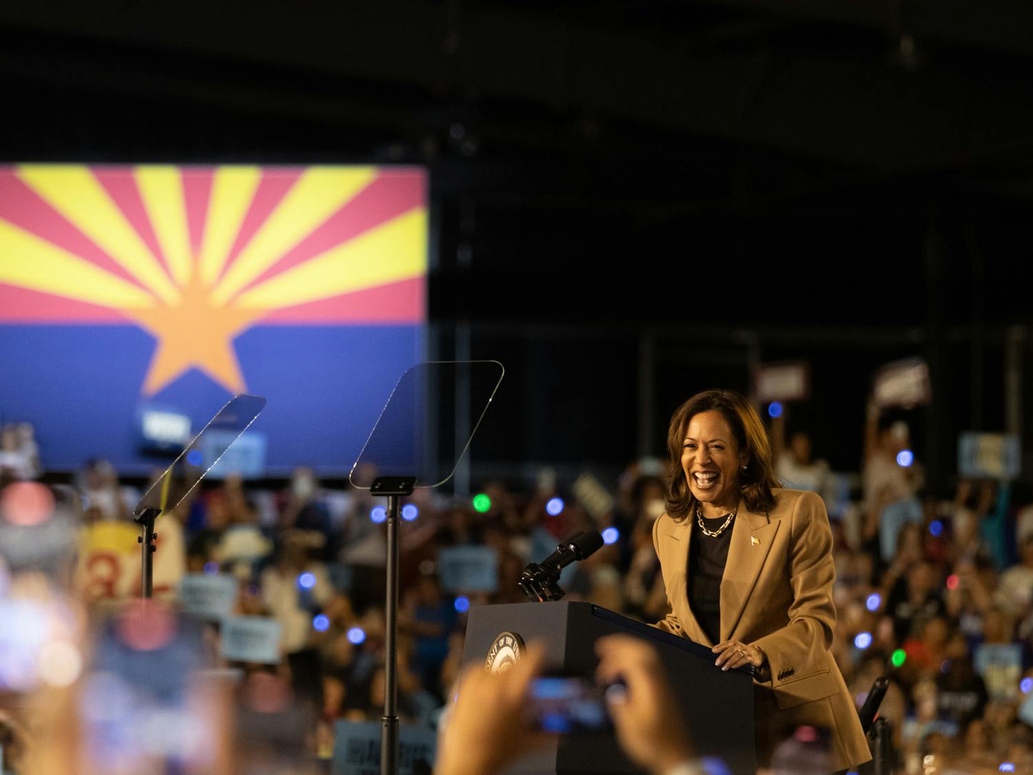 Gallery: Vice President Kamala Harris campaigns in Chandler