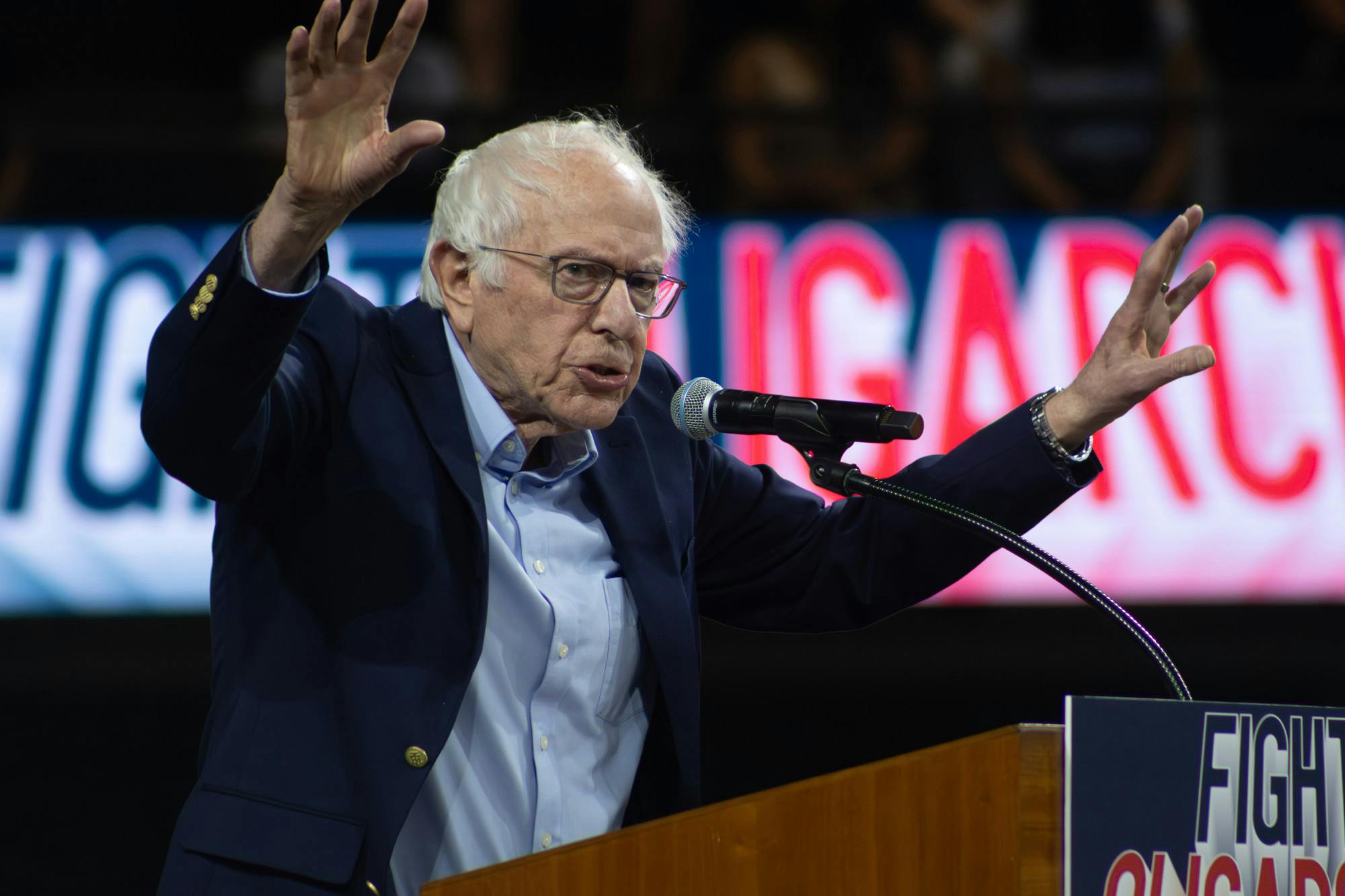 Gallery: Bernie Sanders at Mullett Arena