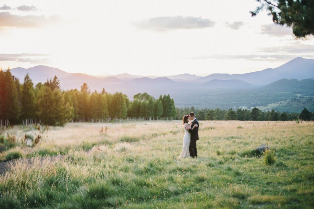 Jaclyn Raymond demonstrates her talent with this wedding photo.&nbsp;