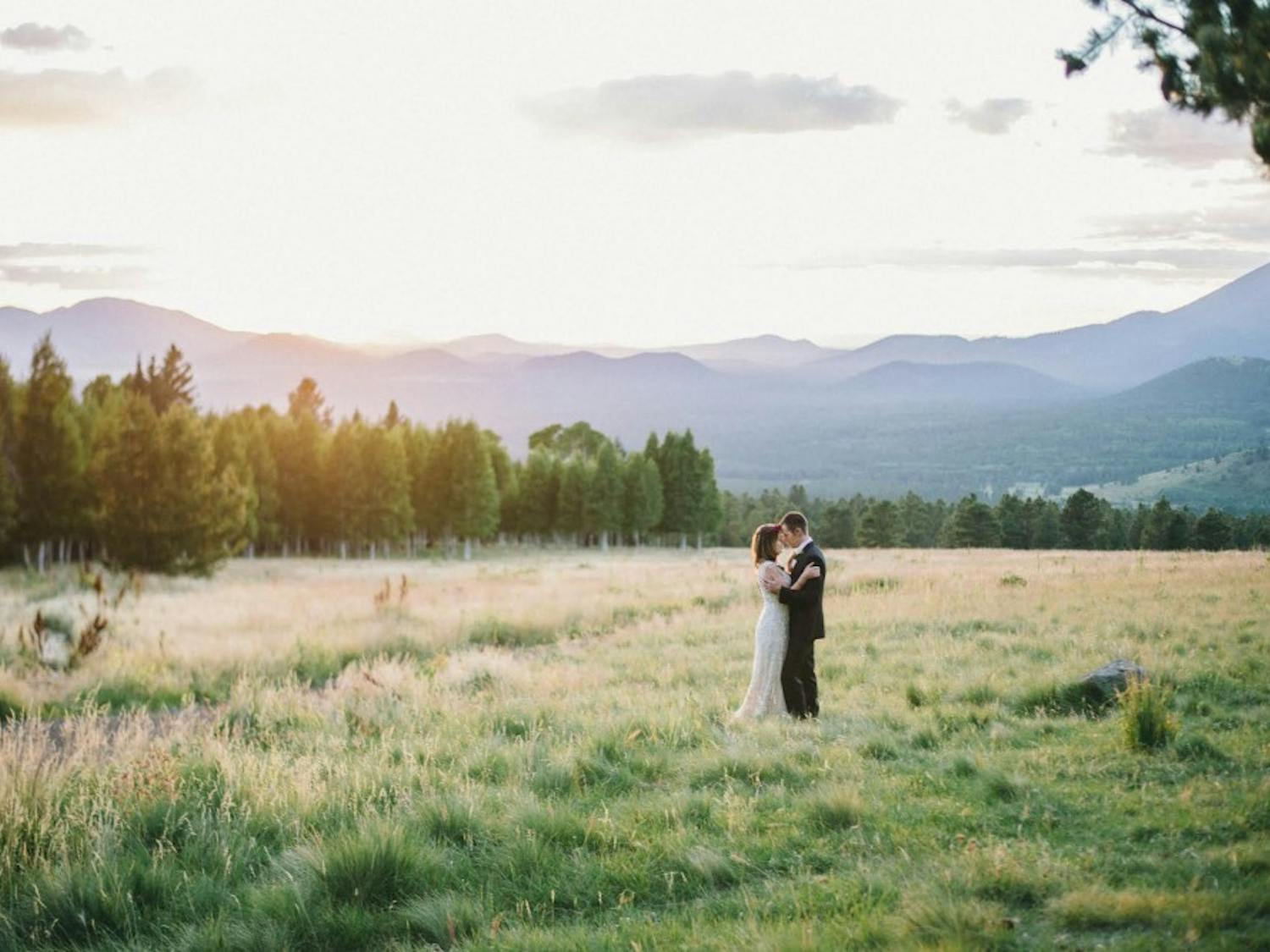 Jaclyn Raymond demonstrates her talent with this wedding photo.&nbsp;