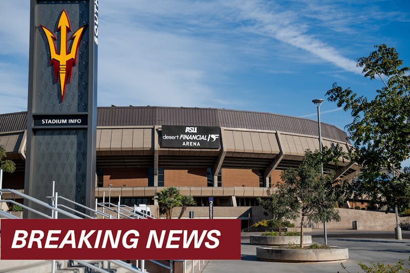 Desert Financial Arena in Tempe is pictured on Monday, April 12, 2021.