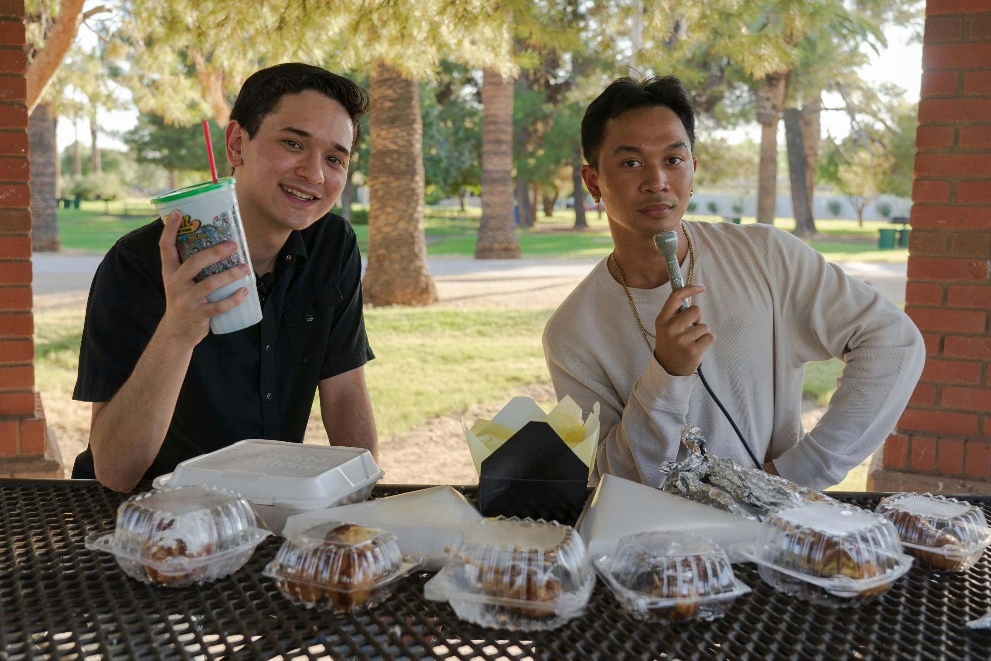 Ryan and Drake with Food.jpg