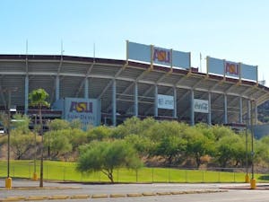 SCHOOL SPIRIT: ASU's administration has put together a program to get more students involved in the ASU athletics department. (Photo courtesy of Chris Stark)