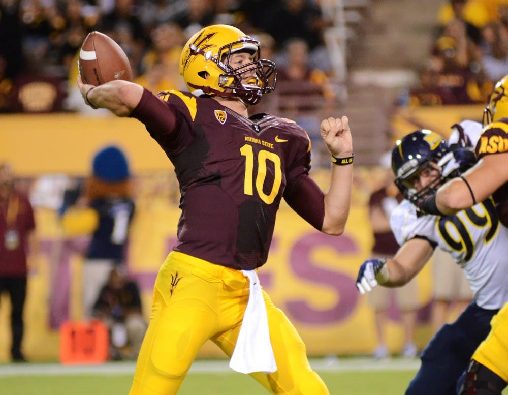 Redshirt senior quarterback Taylor Kelly appeared on preseason watch lists for the Maxwell Award, the Walter Camp Award and the Davey O’Brien National Quarterback Award. (Photo by Aaron Lavinsky)