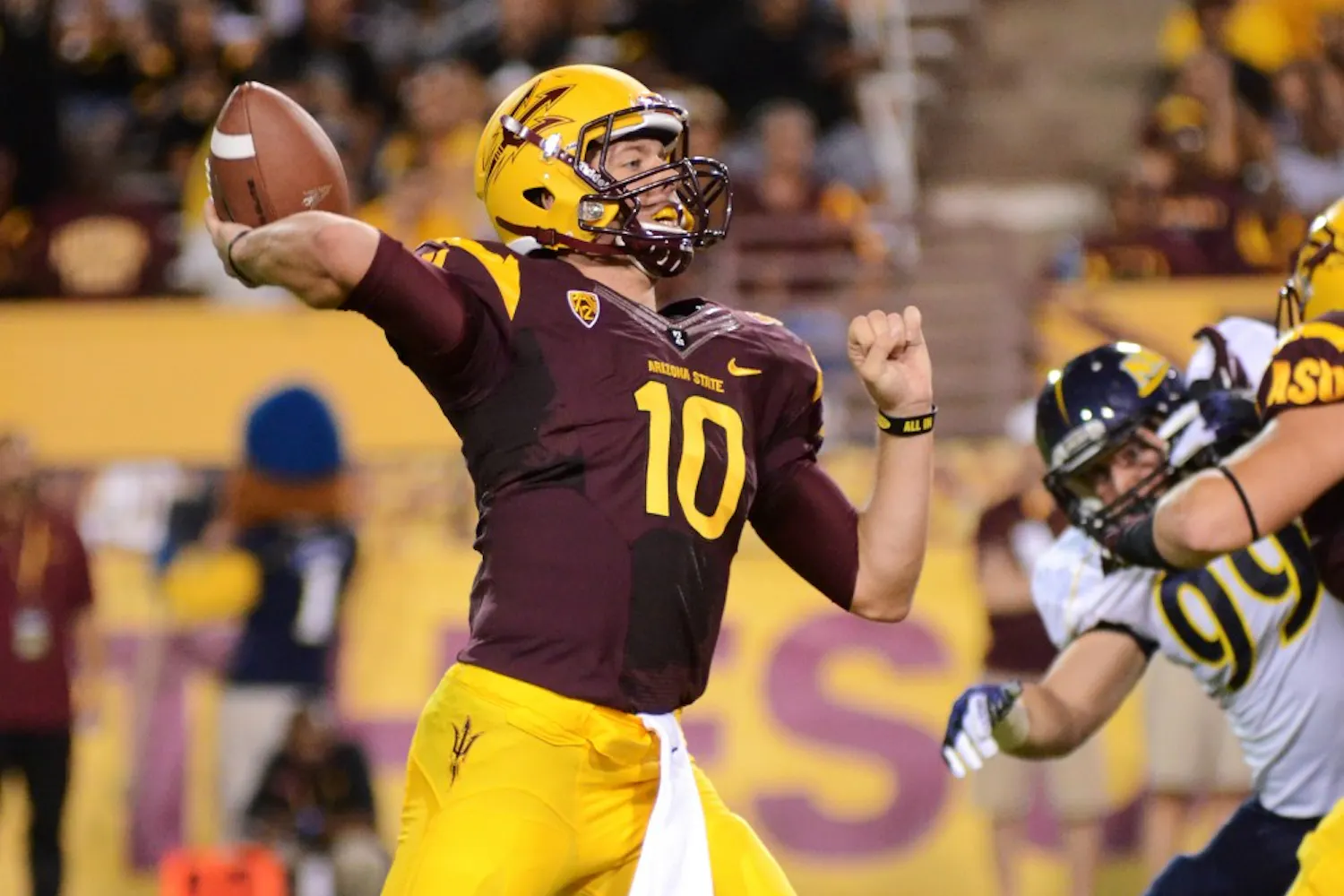 Redshirt senior quarterback Taylor Kelly appeared on preseason watch lists for the Maxwell Award, the Walter Camp Award and the Davey O’Brien National Quarterback Award. (Photo by Aaron Lavinsky)