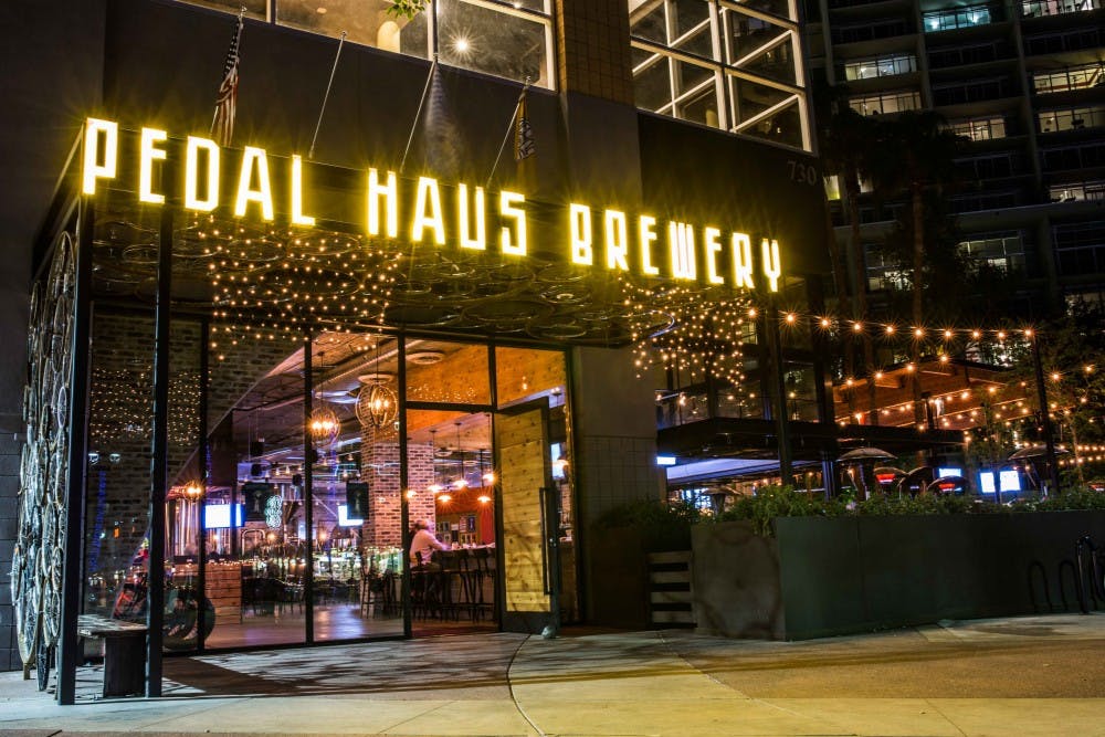 Pedal Haus Brewery is located on Mill Avenue.