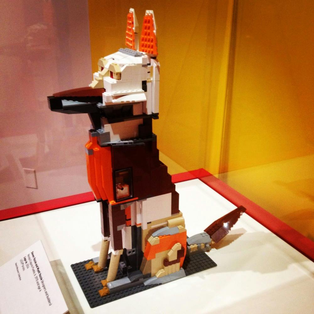 "Lego-te" by Steven and Wyatt Yazzie.