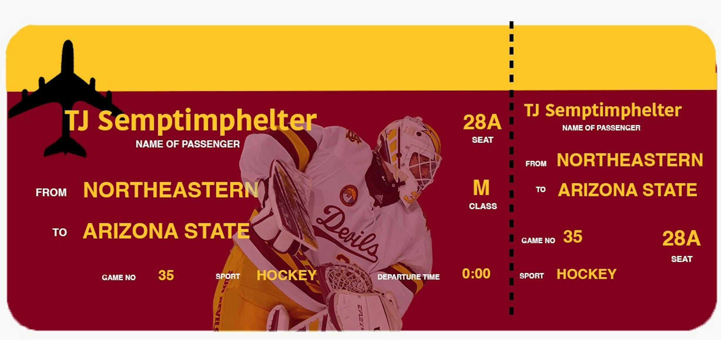 TJ Semptimphelter is proving to be an anchor for Sun Devil hockey - Vimarsana News