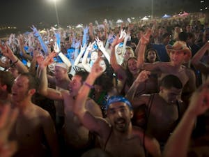 The 2011 Undie Run drew more than 20,000 attendees, who donated 4.2 tons of clothing.