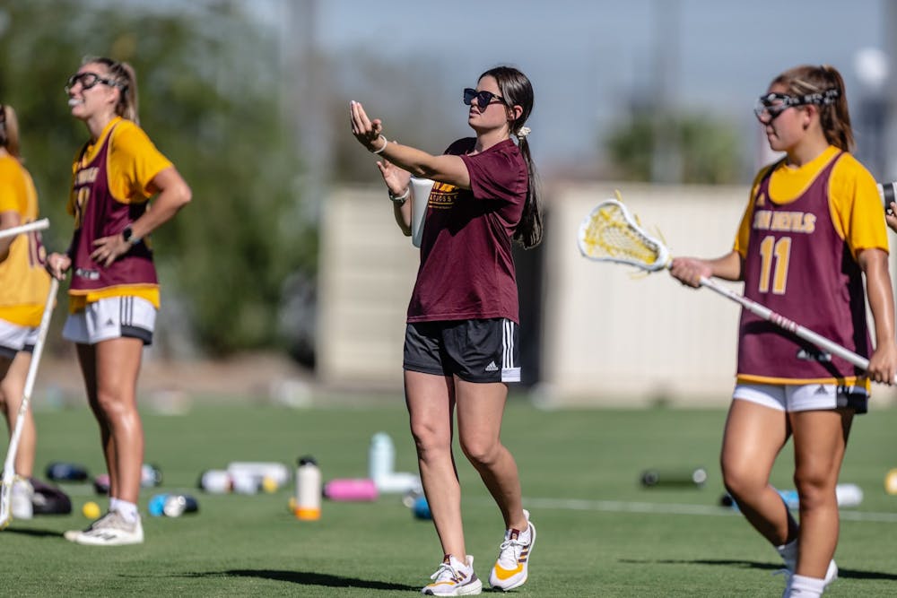 Assistant coach Haley Warden leads women's lacrosse with experience and