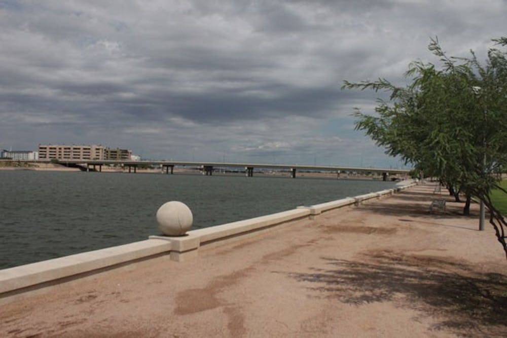 A view of Tempe Town Lake