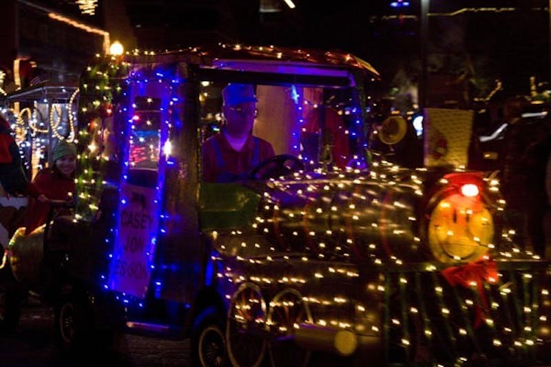 Tempe lights parade kicks off holiday season The State Press