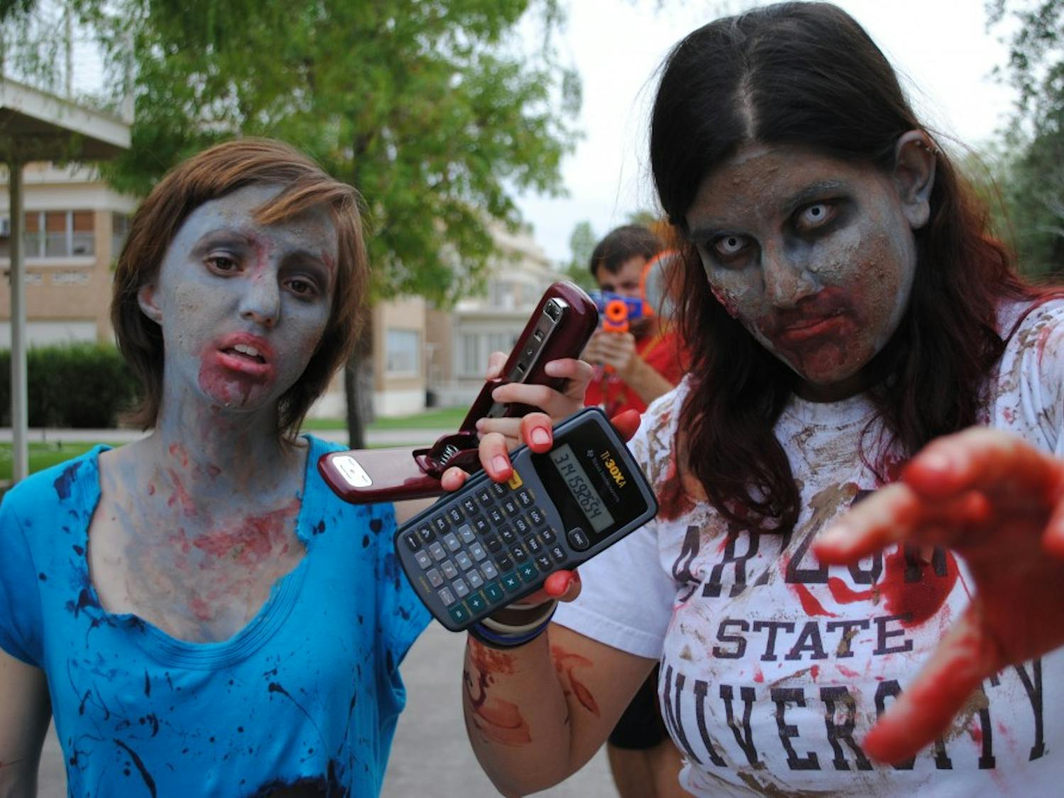 Do zombies have to do taxes?
Photo by  Harmony Huskinson
Make-up by Ryann Padilla, Alex Makk and Kayla Frost