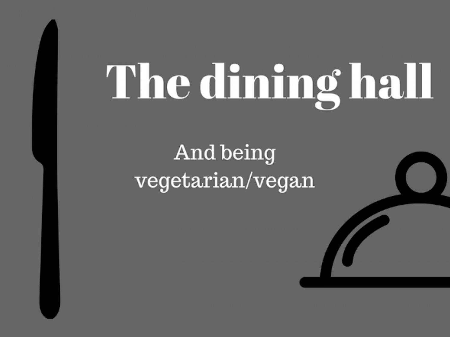 Vegetarian? Living on campus? It's quite the adventure for students who survive off of dining hall food.