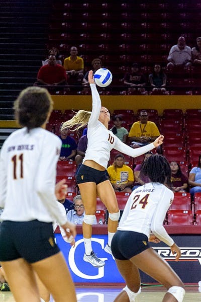 ASU Volleyball vs Iowa, Sept. 7th 2014