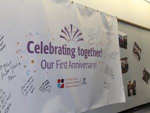 Memory Cafe 1st Anniversary Banner