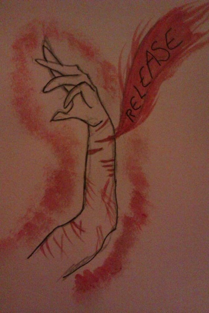 "Release." Photo courtesy of Tasmin Shadrake.