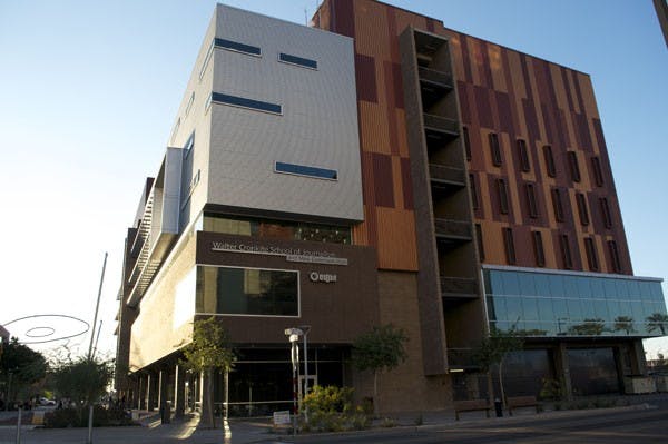 FROM MINNESOTA TO AZ: Students from the Mayo Medical School in Minnesota will join the Walter Cronkite School of Journalism during their second year of the Master's program to fulfill a dual master's degree. (Photo by Molly J. Smith)