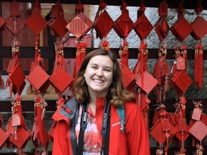 Maggie Tucker in Guizhou,&nbsp;China in June 2016.&nbsp;Photo taken by Mary Saxon