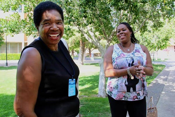 Avent and her brother Bryant have lived with their grandparents since they were children. Loretta calls them "grandwonders" instead of grandchildren. (Photo of Becca Smouse)