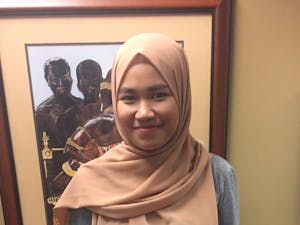 Malaysian international student Adlinur Lam 